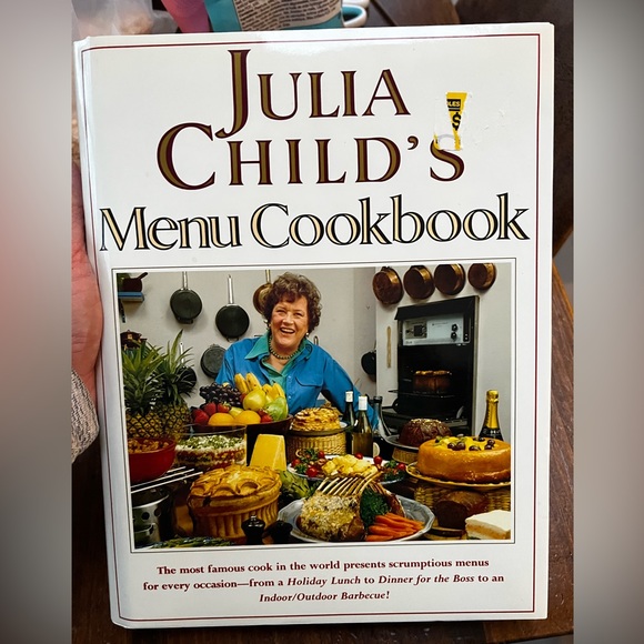 Julia Child Menu Cookbook - Picture 1 of 6